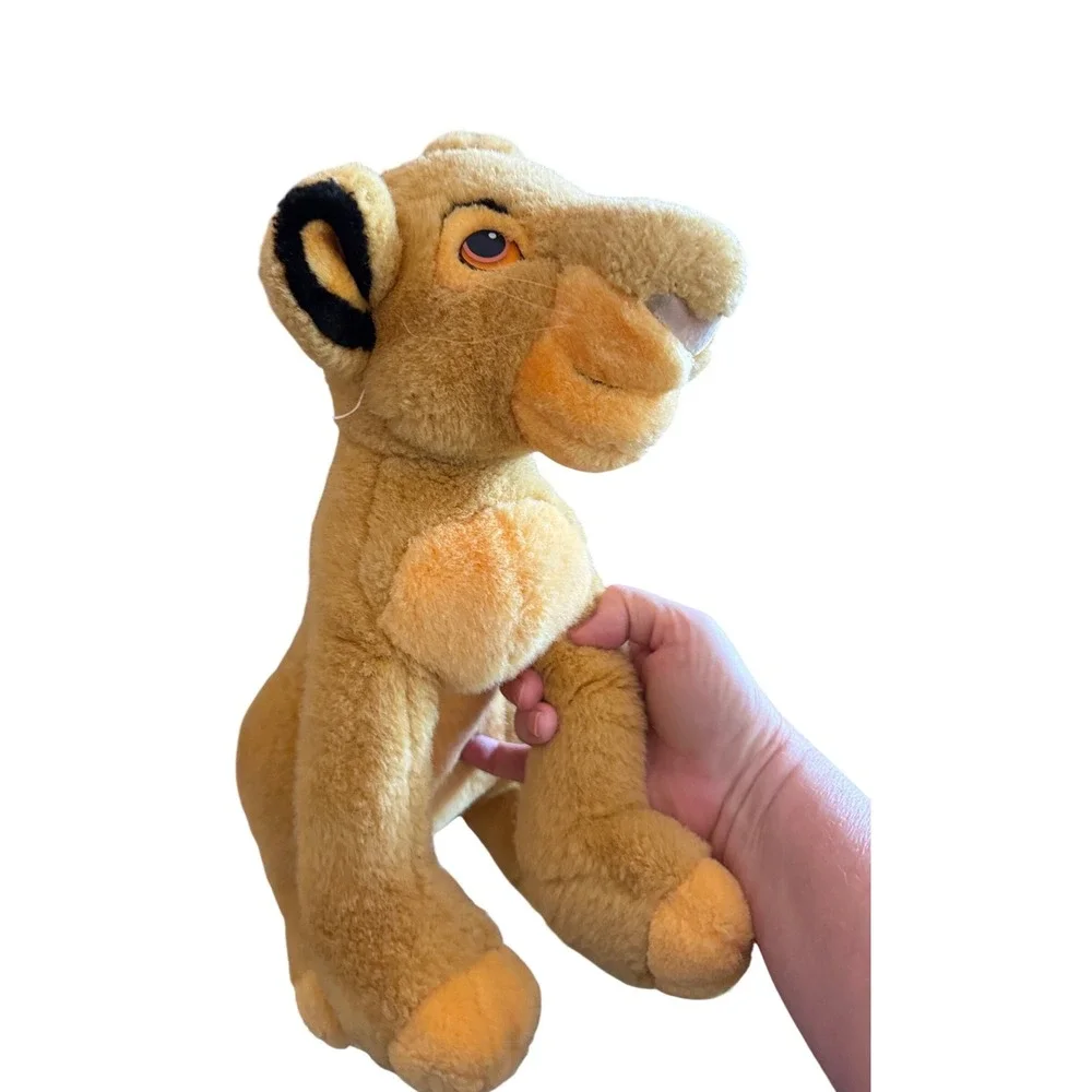Disney Simba Plush oTan Excellent Lion‎ King Disneyland Walt Disney World